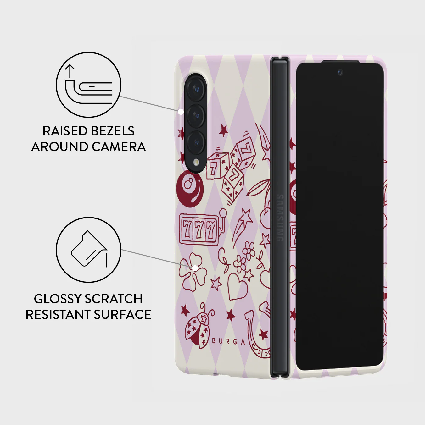 Manifesting - Samsung Galaxy Z Fold 3 Case - Image 3