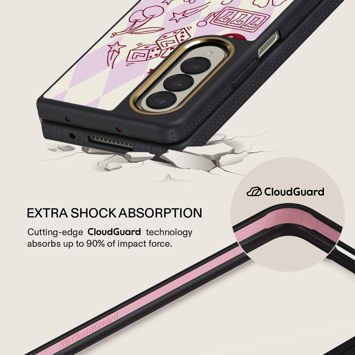Manifesting - Samsung Galaxy Z Fold 4 Case - Image 8