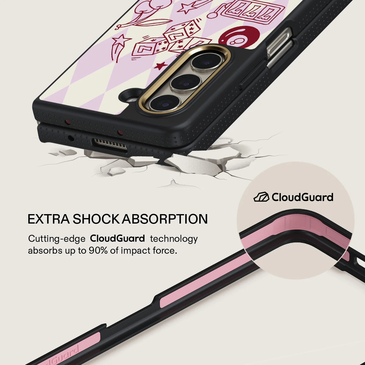 Manifesting - Samsung Galaxy Z Fold 5 Case - Image 3