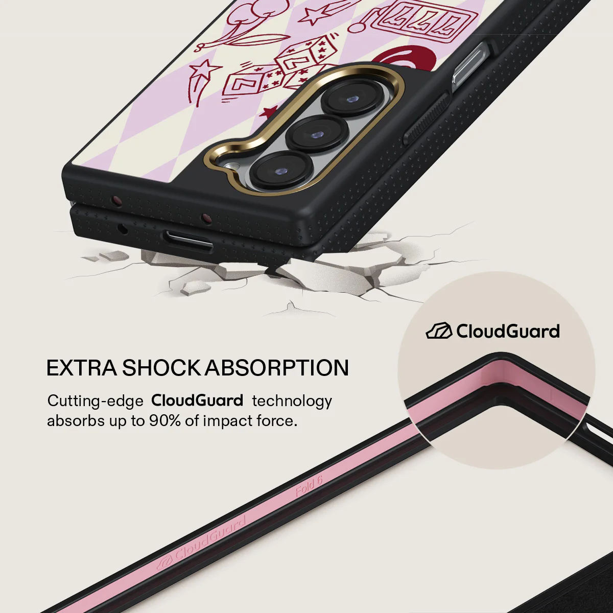 Manifesting - Samsung Galaxy Z Fold 6 Case - Image 3