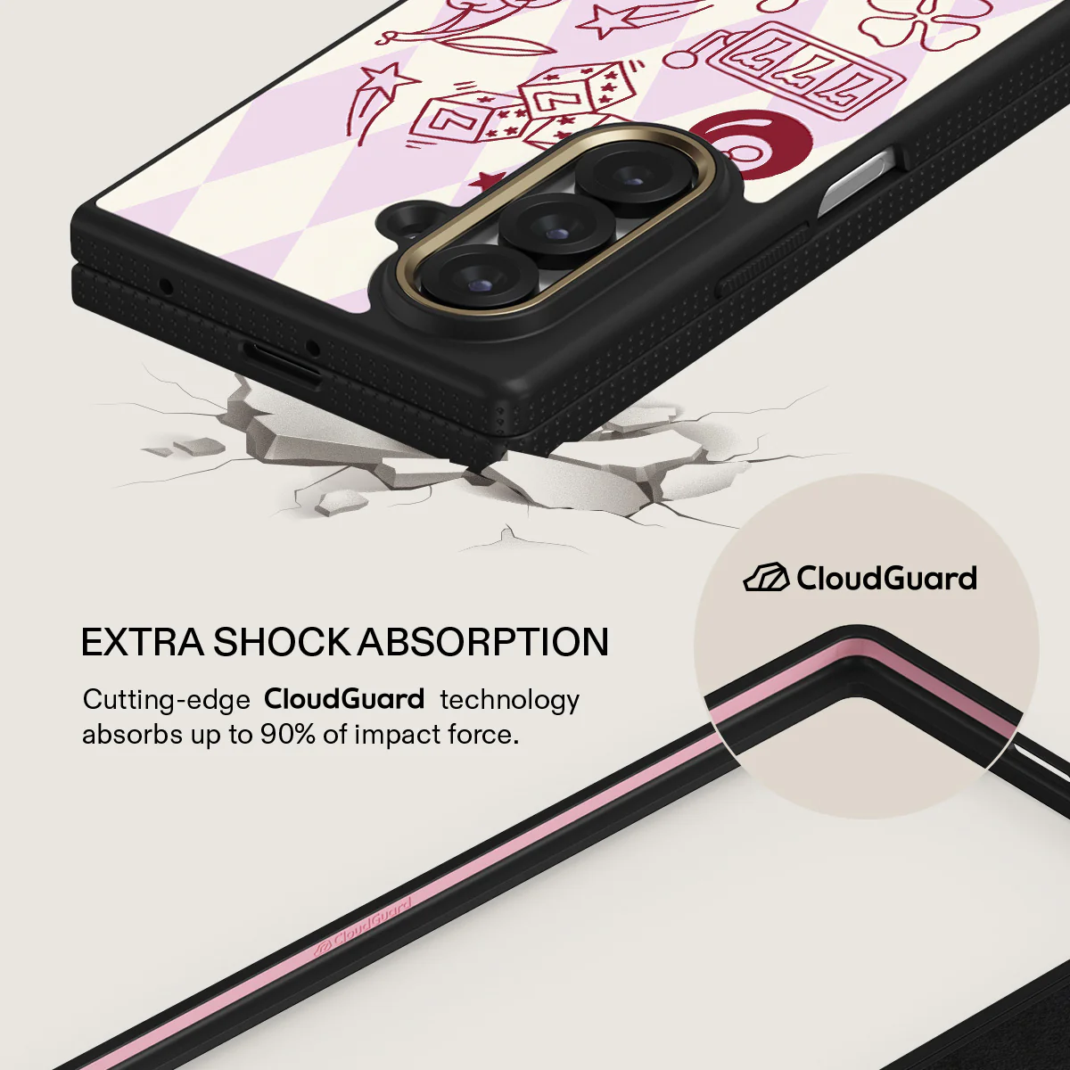 Manifesting - Samsung Galaxy Z Fold 7 Case - Image 3
