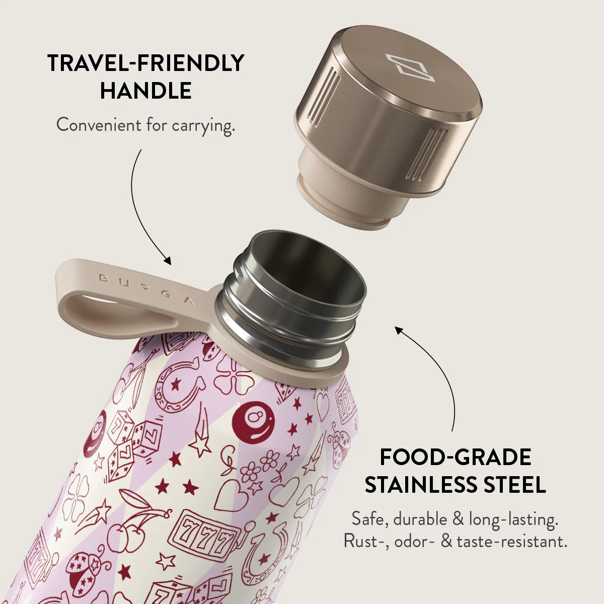 Manifesting - Water Bottle - Image 4