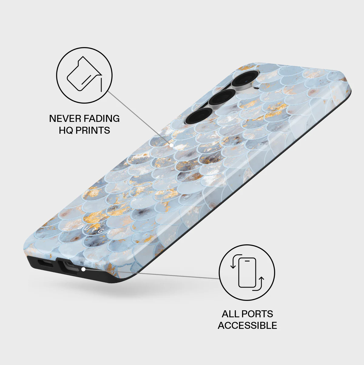 Mermaid Skin - Samsung Galaxy S25 FE Case - Image 3