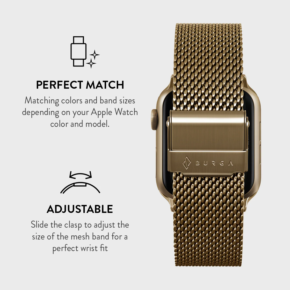 Apple Watch Mesh Band - Elegance - Image 11