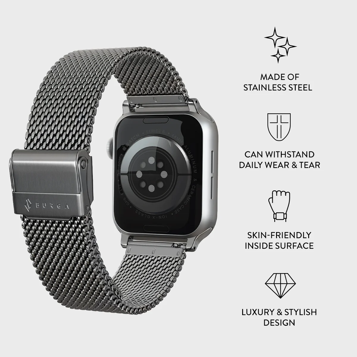 Apple Watch Mesh Band - Elegance - Image 14