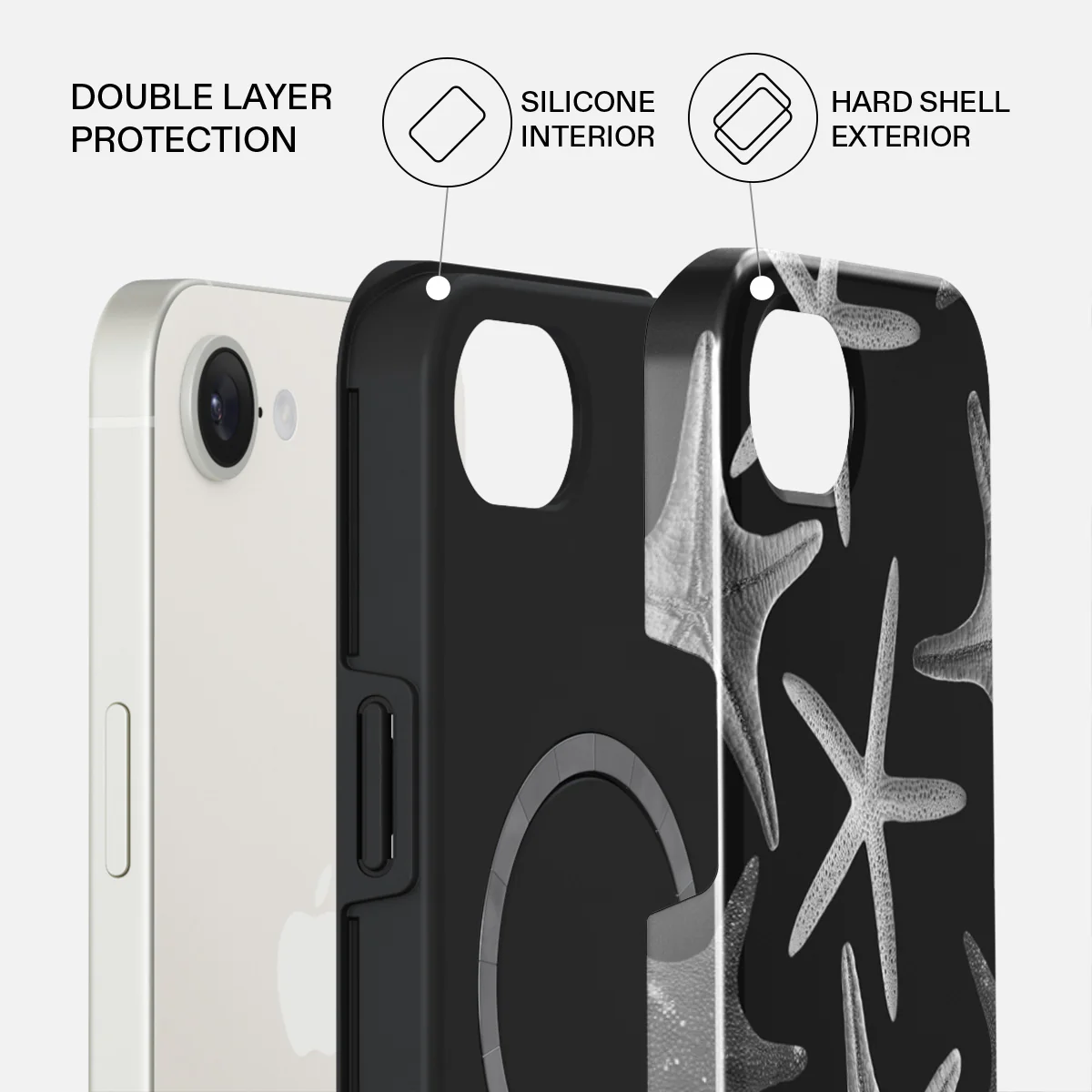Midnight Ocean - iPhone 17e Case - Image 2