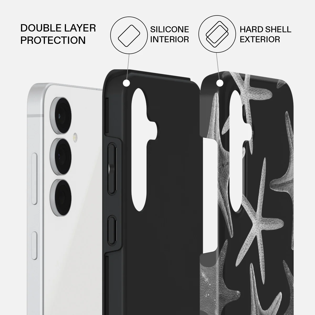 Midnight Ocean - Samsung Galaxy S25 FE Case - Image 2