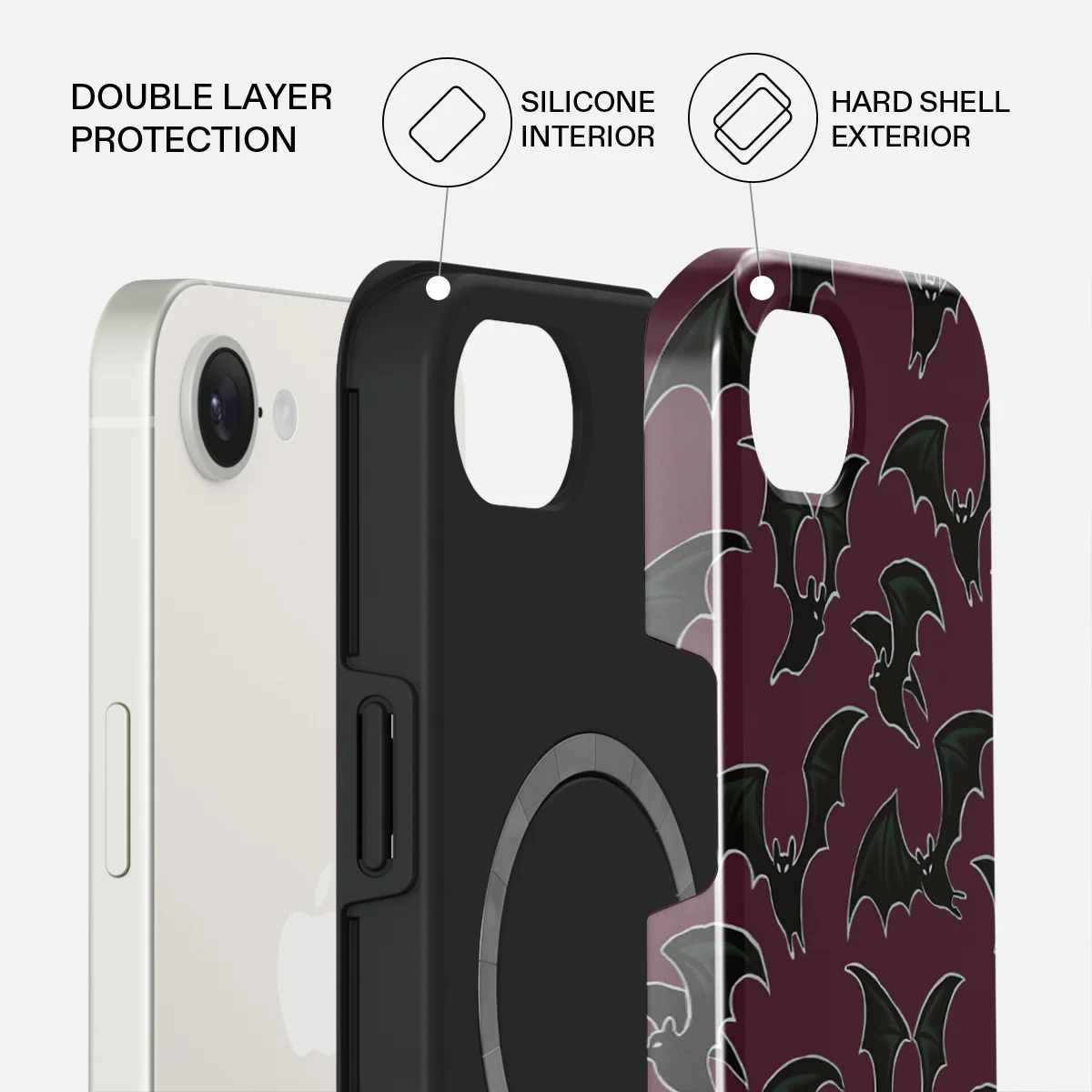 Midnight Visitor - iPhone 17e Case - Image 2
