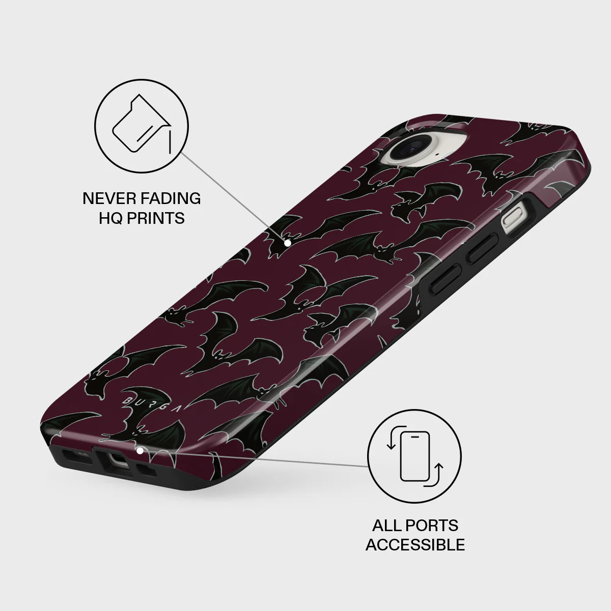 Midnight Visitor - iPhone 17e Case - Image 3