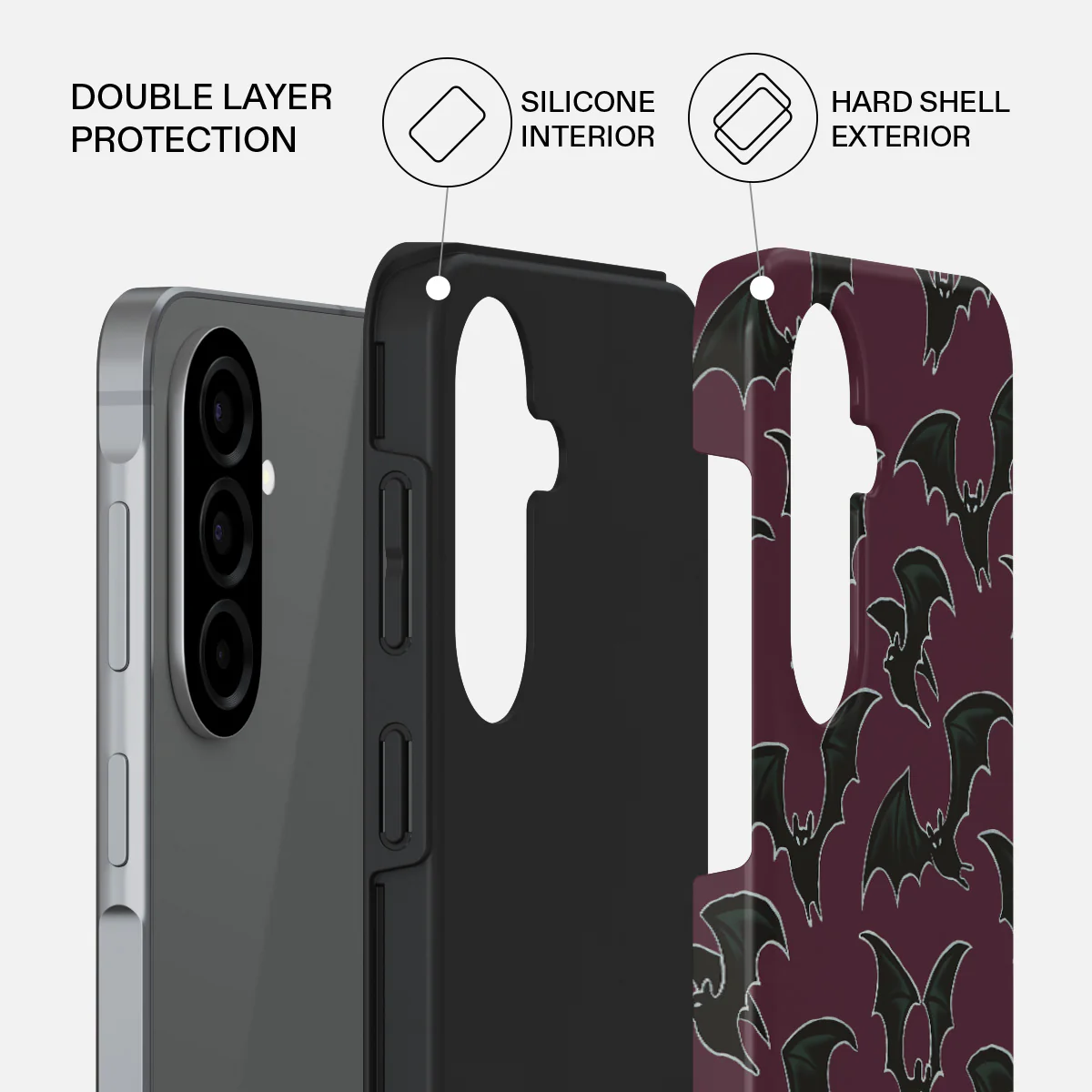 Midnight Visitor - Samsung Galaxy A57 5G Case - Image 2