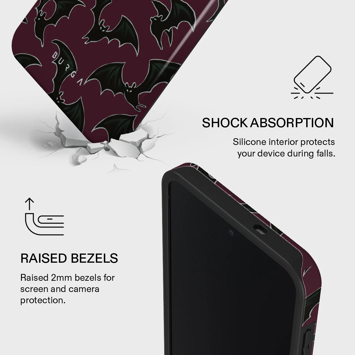 Midnight Visitor - Samsung Galaxy S25 FE Case - Image 4