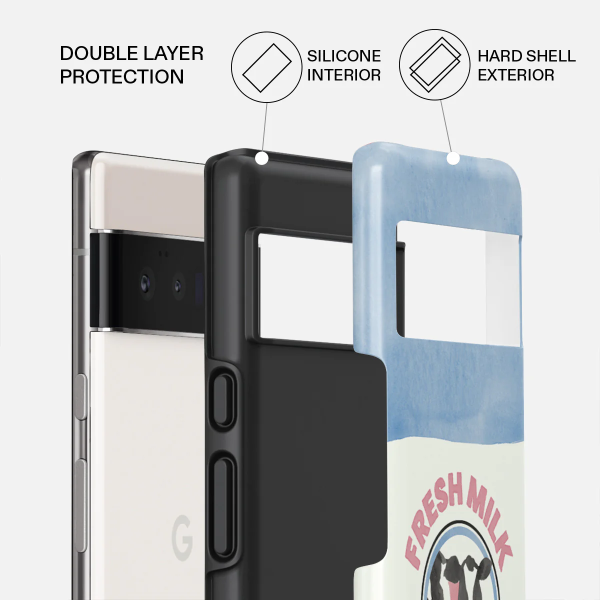 Milkshake - Google Pixel 6 Pro Case - Image 2