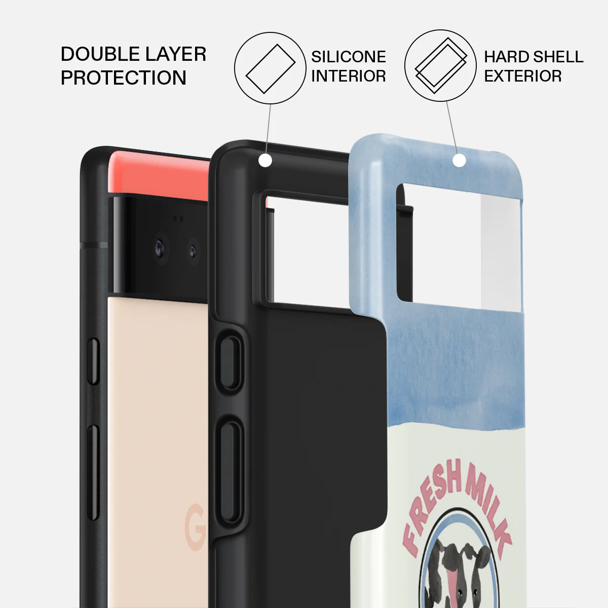 Milkshake - Google Pixel 6a Case - Image 2