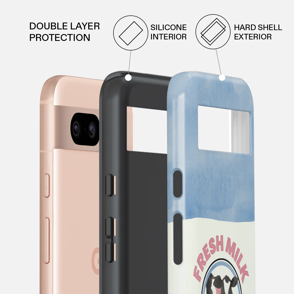 Milkshake - Google Pixel 8a Case - Image 2
