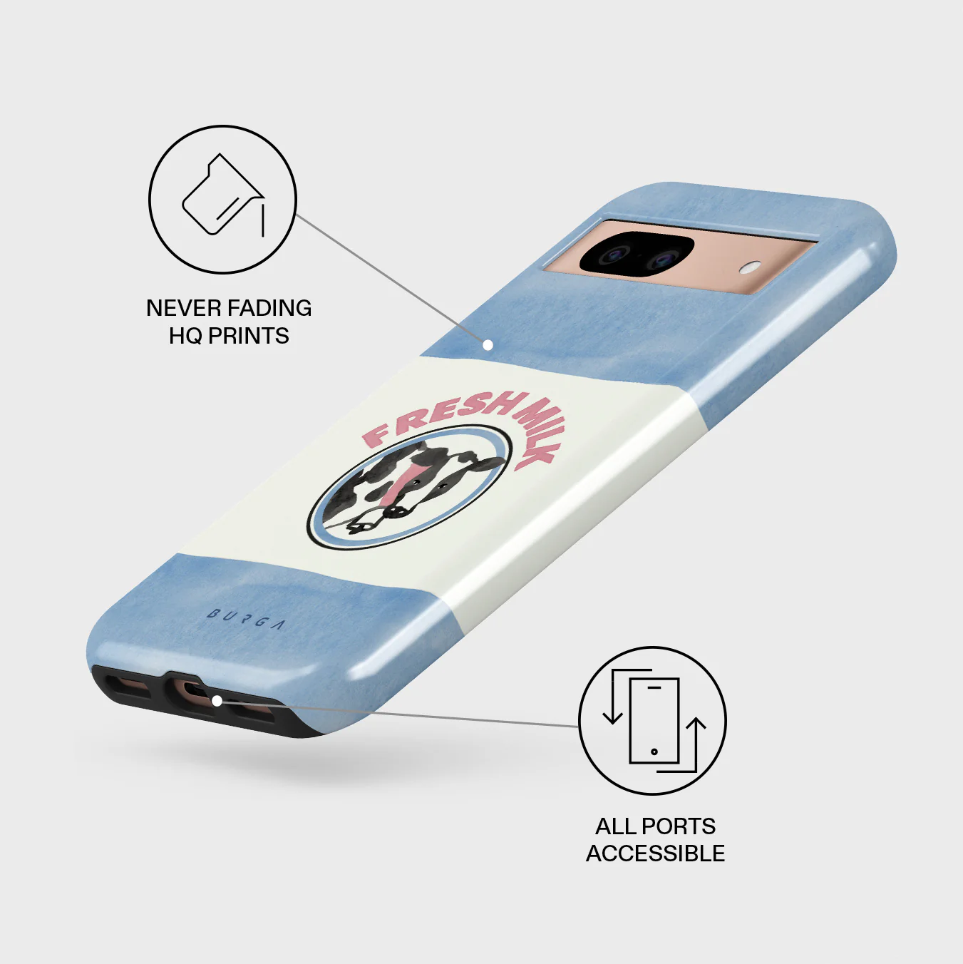 Milkshake - Google Pixel 8a Case - Image 3