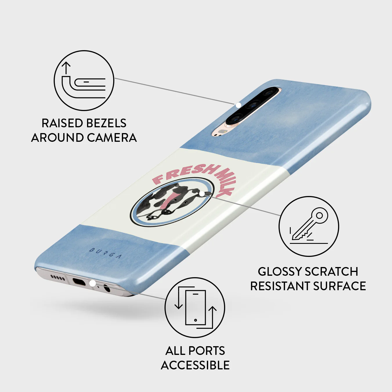 Milkshake - Huawei P30 Case - Image 3