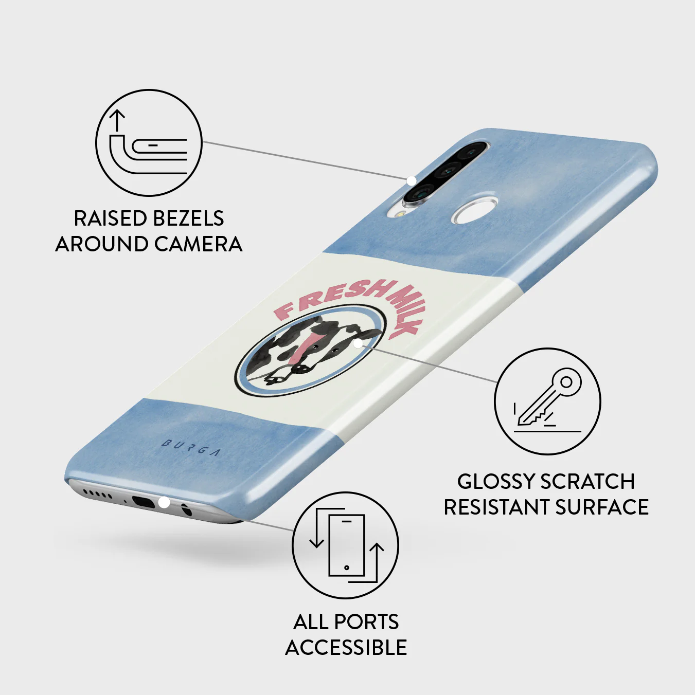 Milkshake - Huawei P30 Lite Case - Image 3