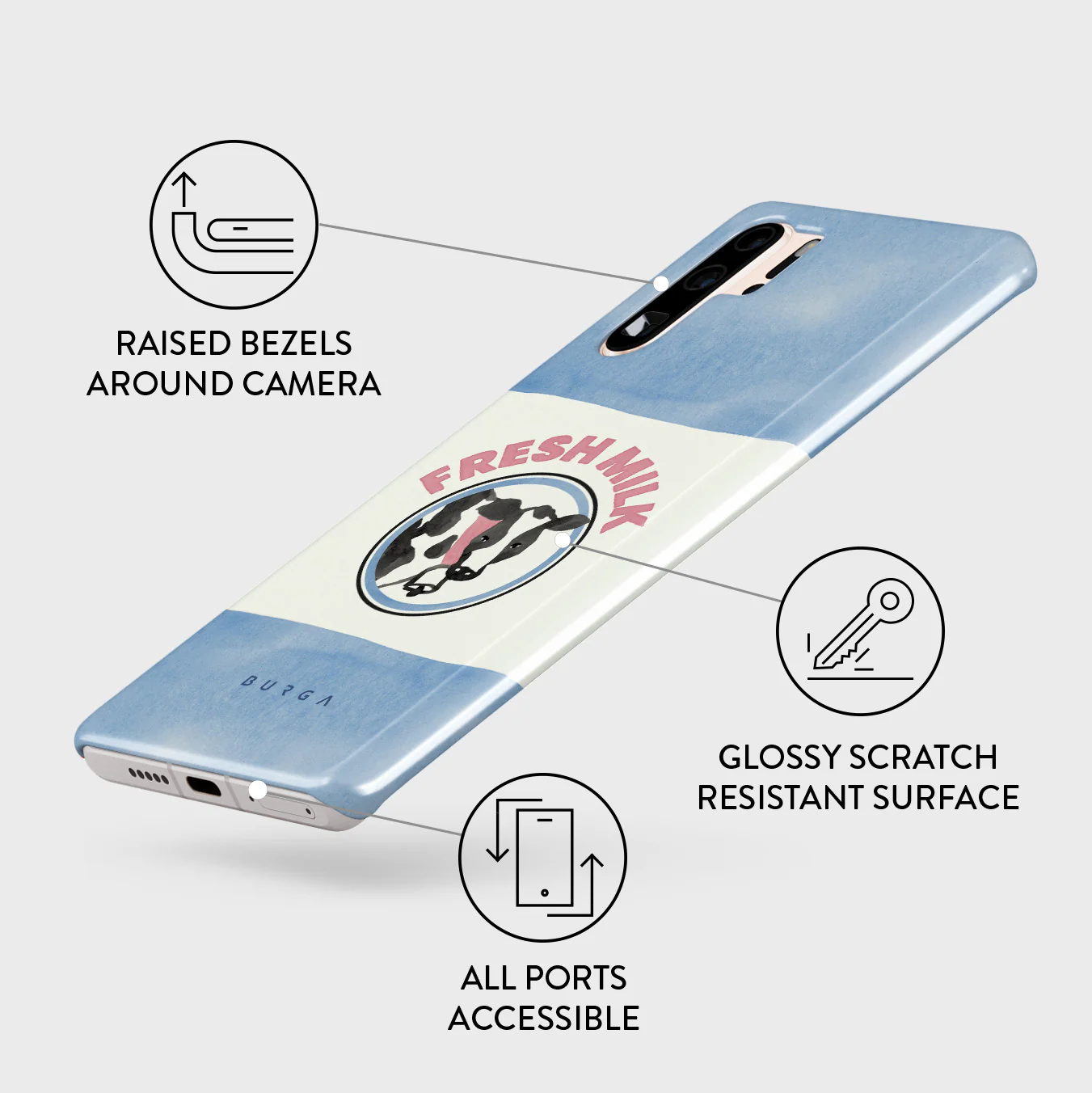 Milkshake - Huawei P30 Pro Case - Image 3
