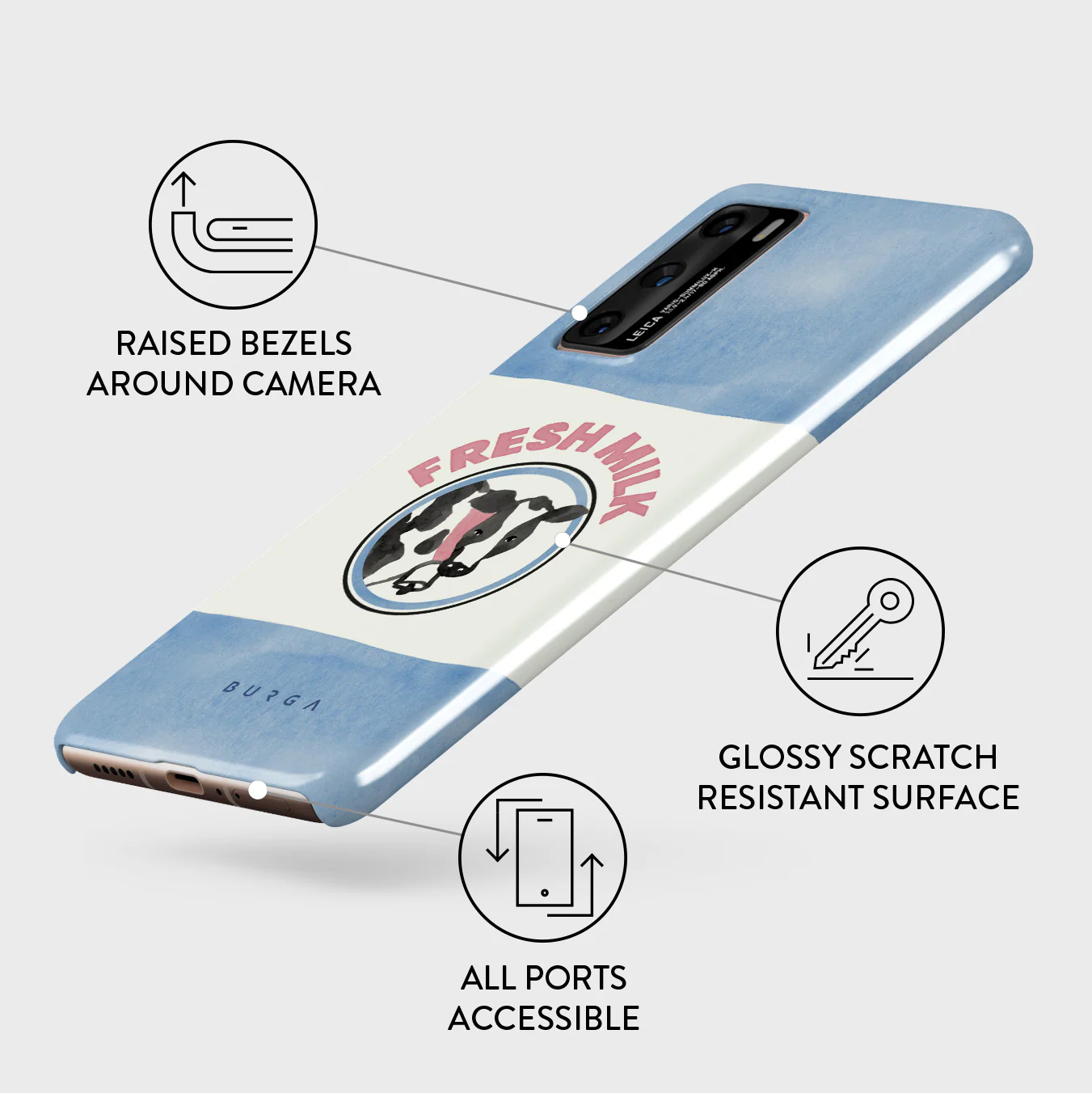 Milkshake - Huawei P40 Case - Image 3