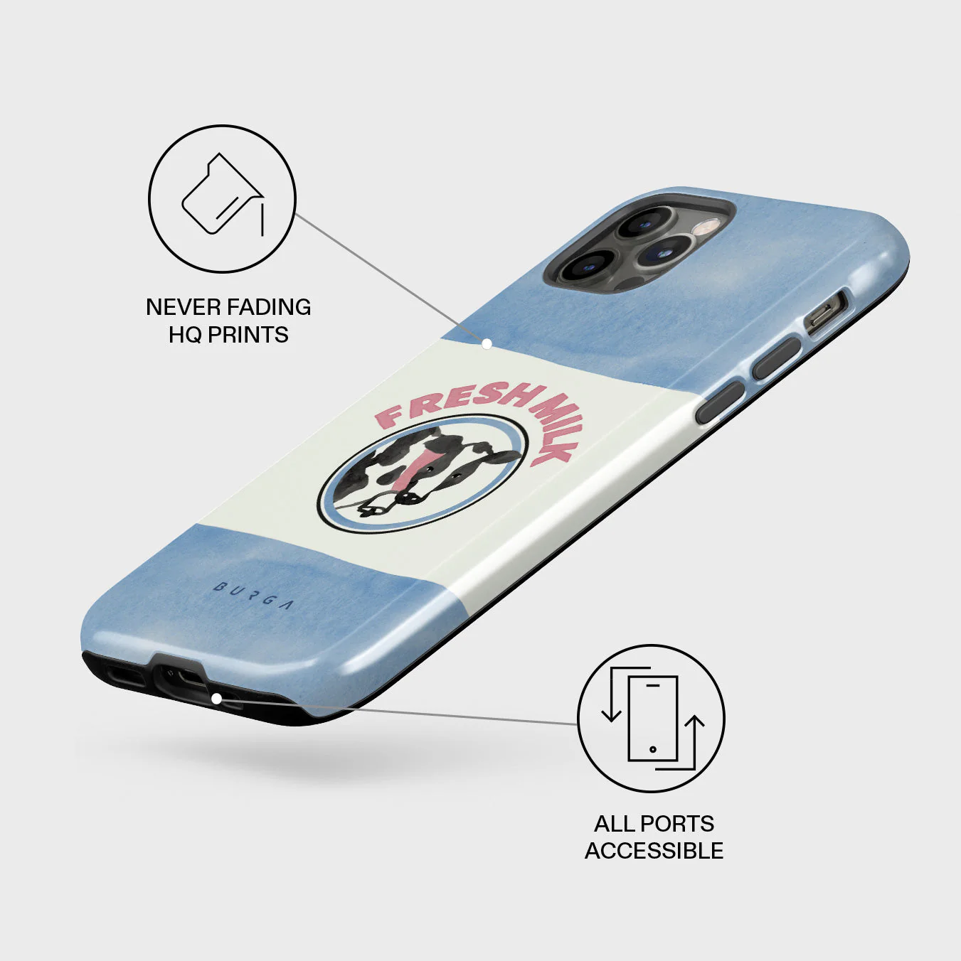 Milkshake - iPhone 12 Pro Case - Image 3