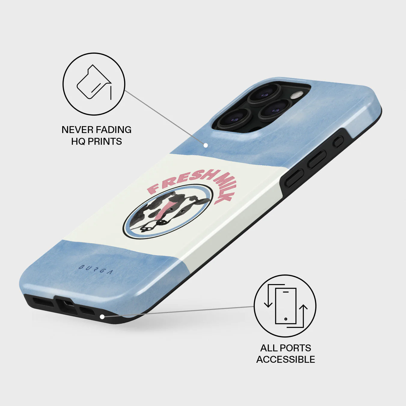 Milkshake - iPhone 15 Pro Case - Image 3