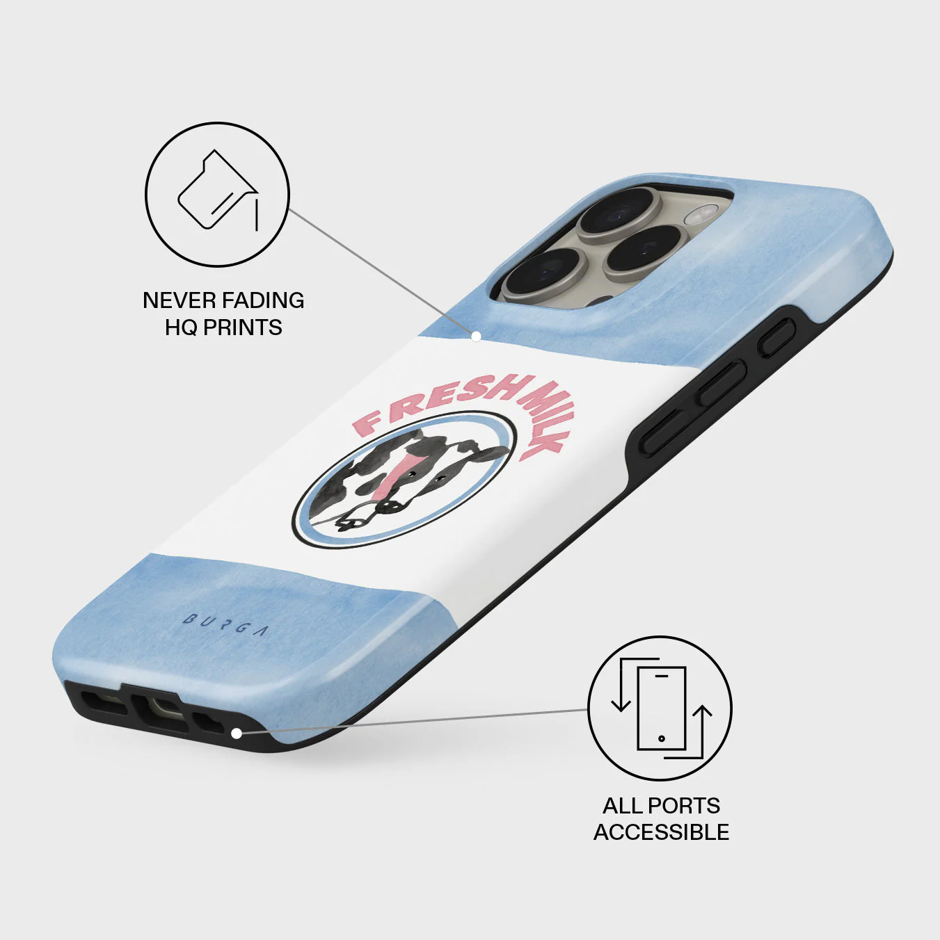 Milkshake - iPhone 16 Pro Case - Image 3