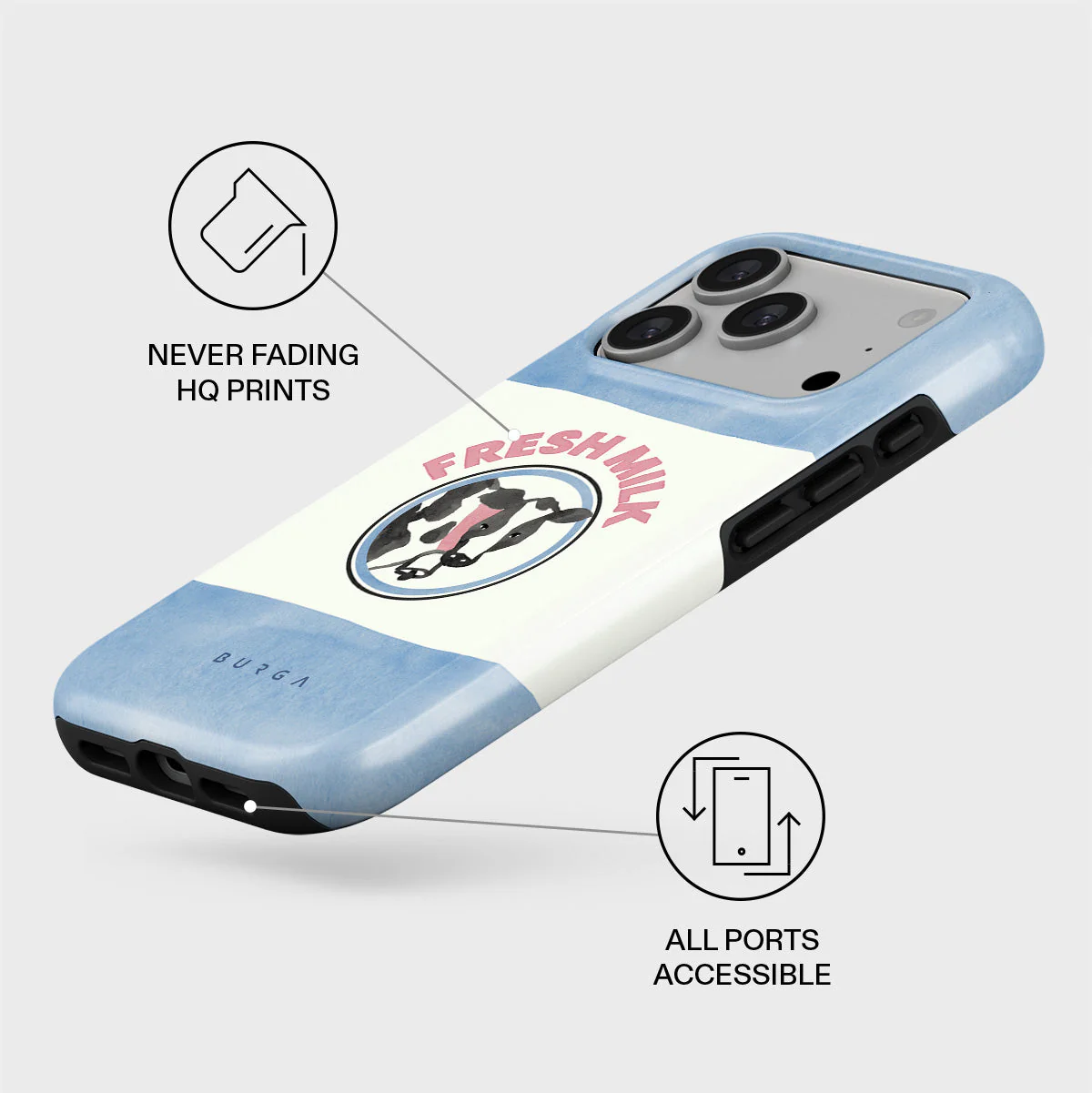Milkshake - iPhone 17 Pro Case - Image 3