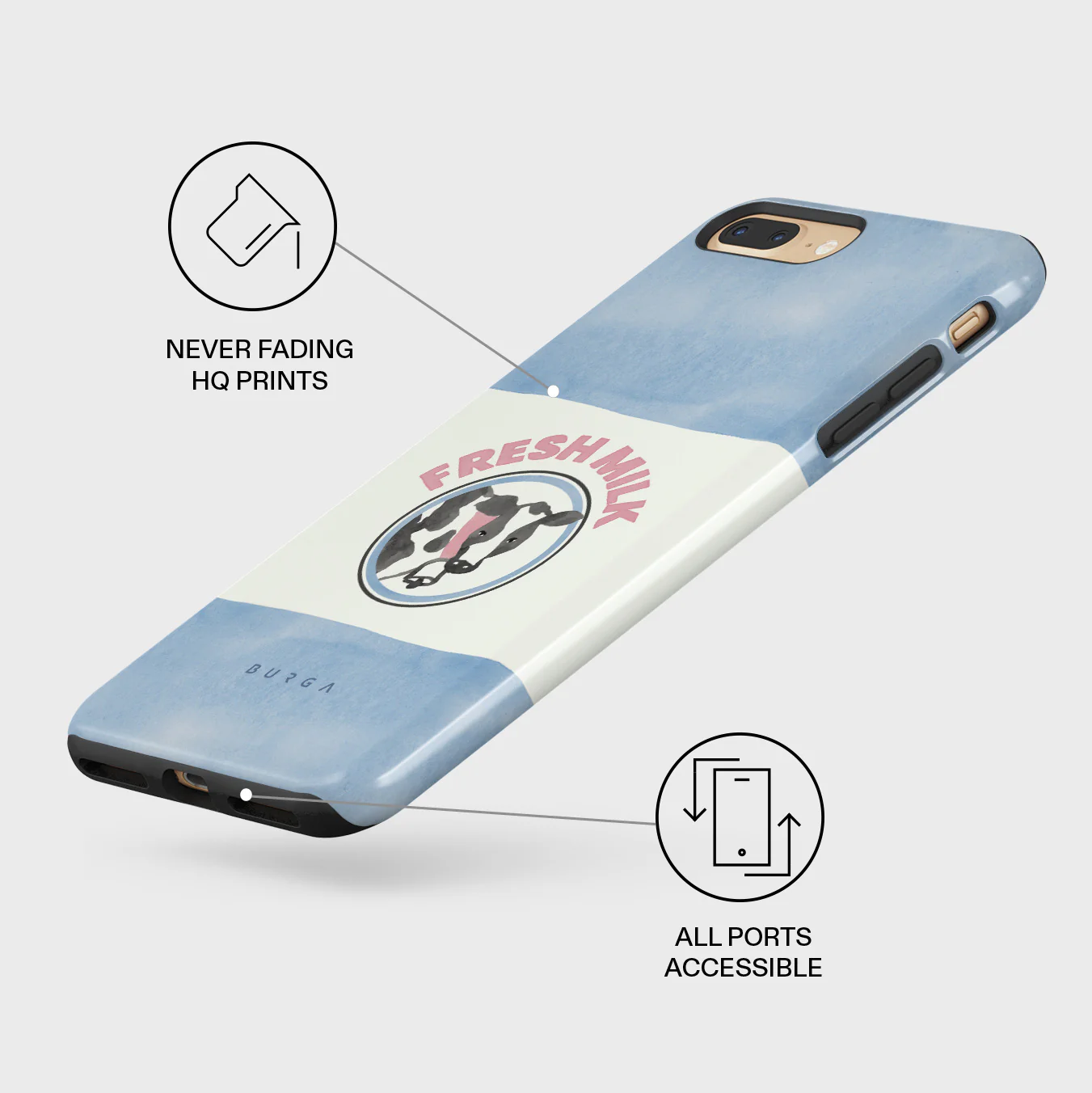 Milkshake - iPhone 7 Plus / 8 Plus Case - Image 7