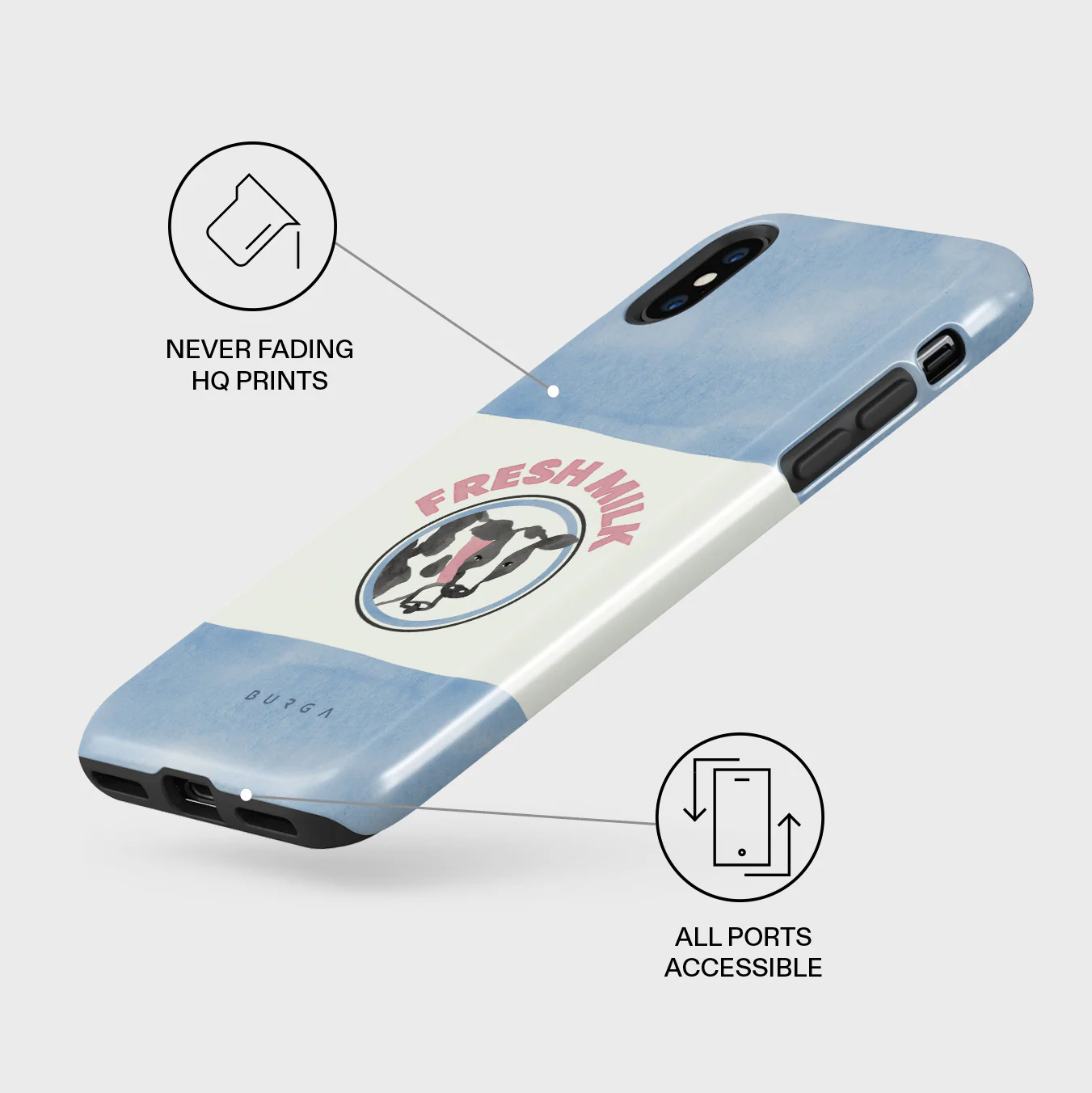 Milkshake - iPhone X / XS Case - Image 7