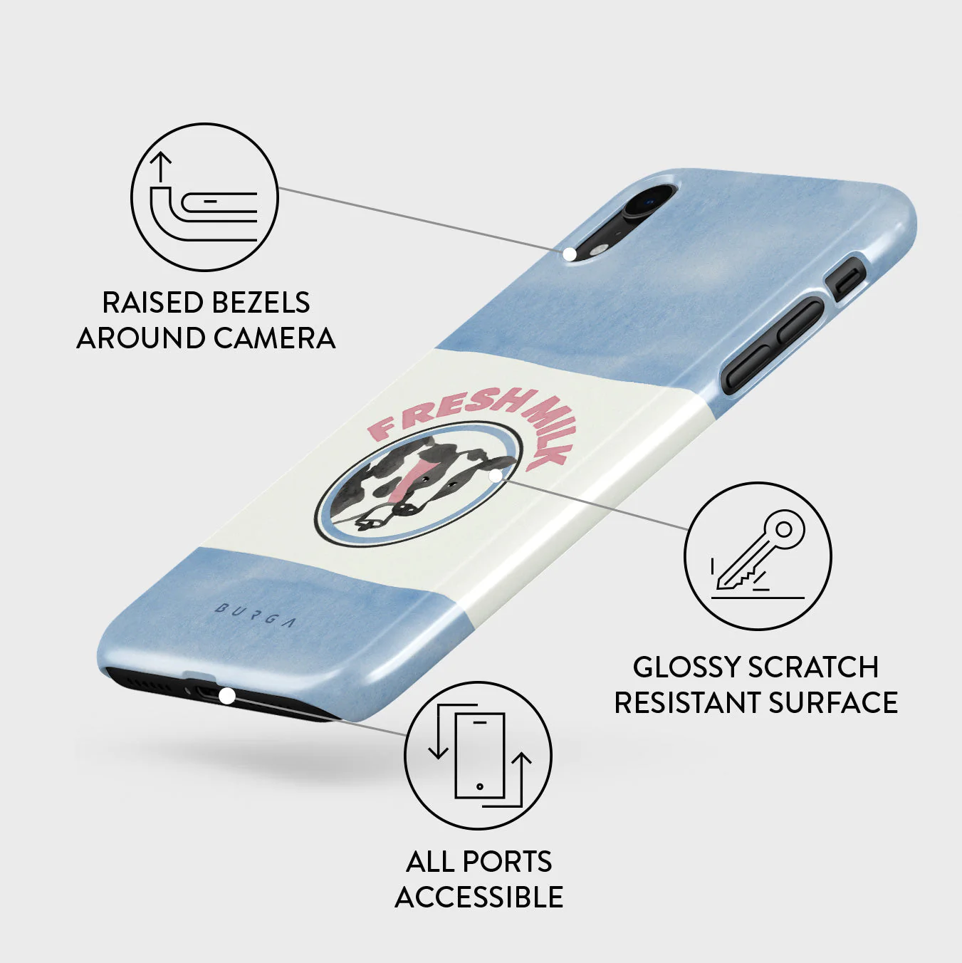 Milkshake - iPhone XR Case - Image 3