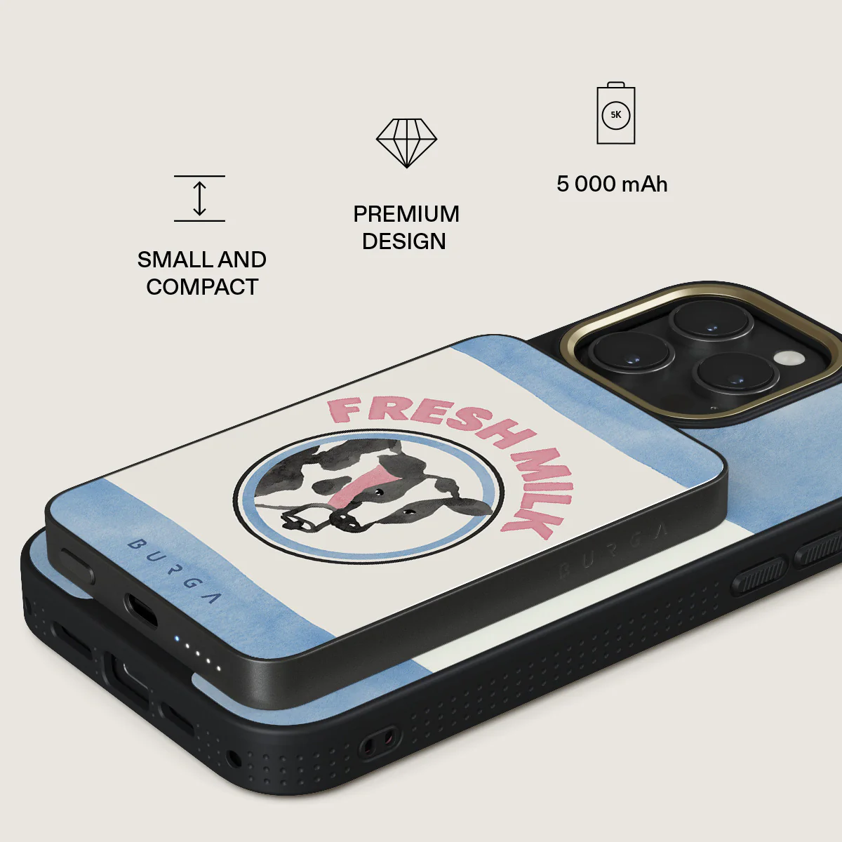 Milkshake - Magnetic Power Bank - Image 2