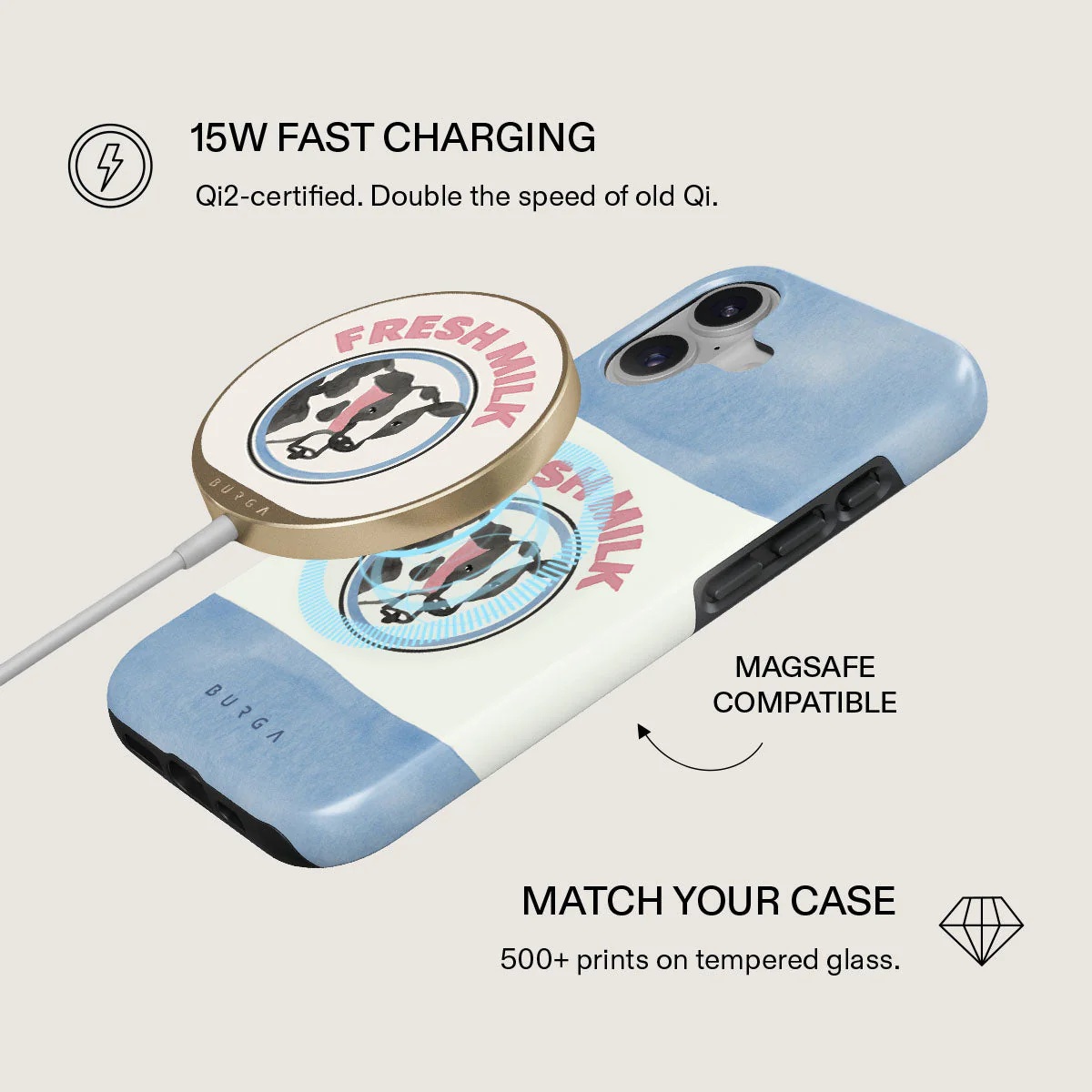 Milkshake - Magnetic Wireless Charger - Image 2