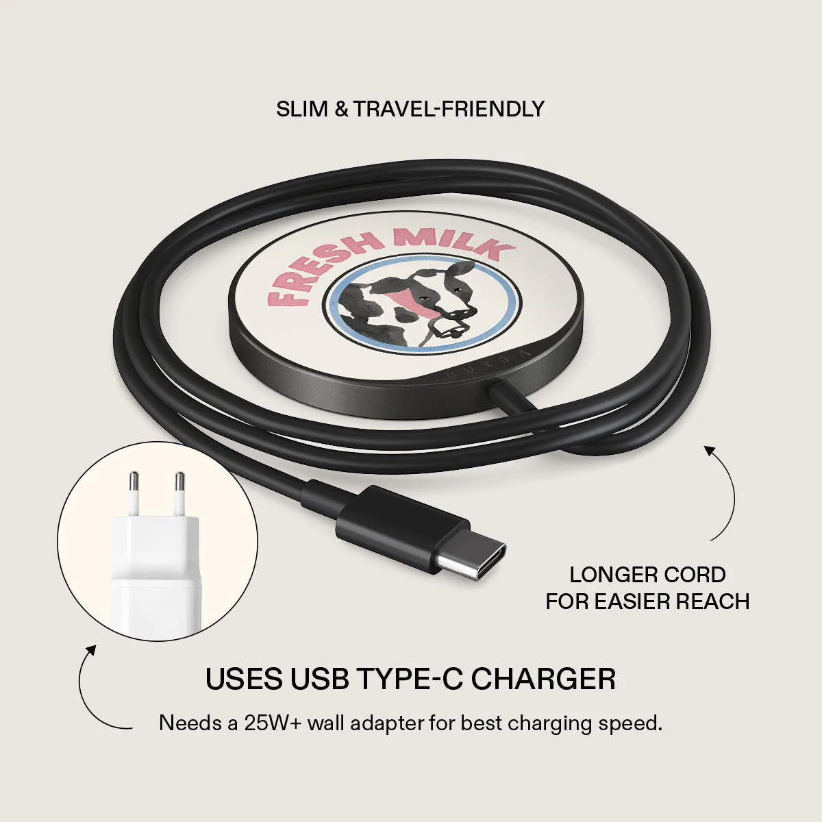 Milkshake - Magnetic Wireless Charger - Image 6