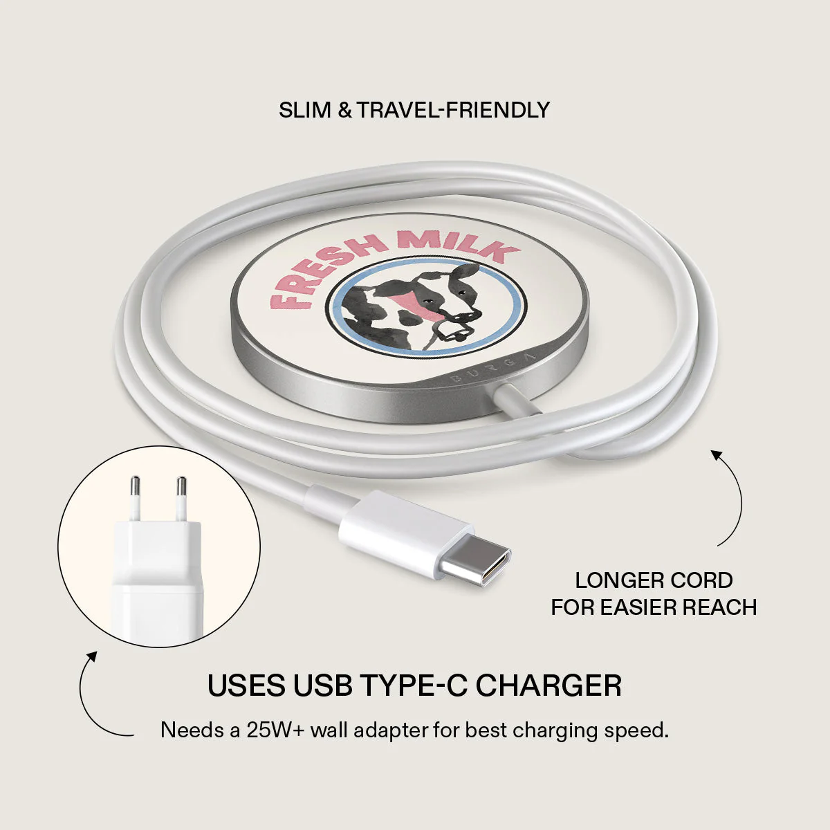 Milkshake - Magnetic Wireless Charger - Image 9