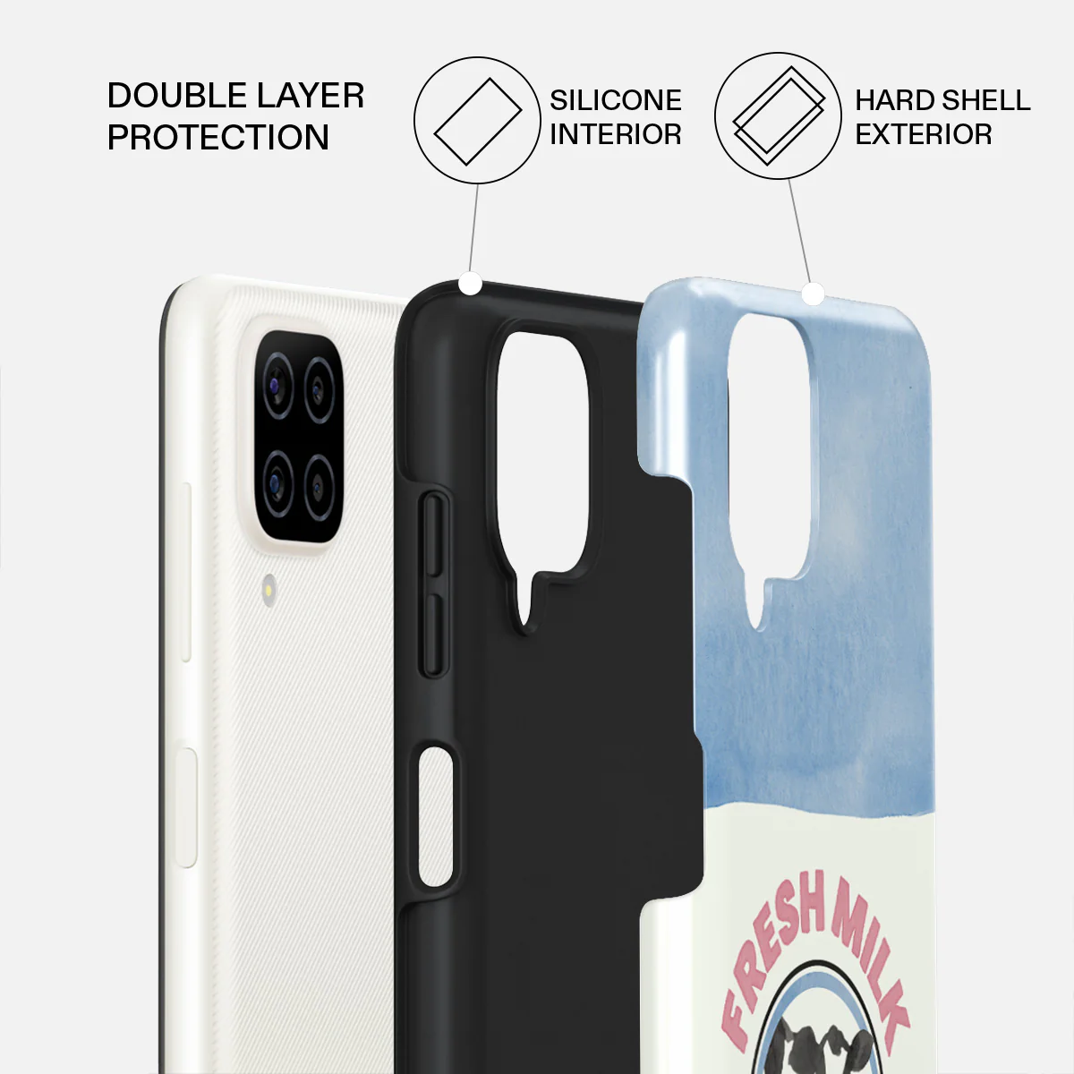 Milkshake - Samsung Galaxy A12 4G Case - Image 2