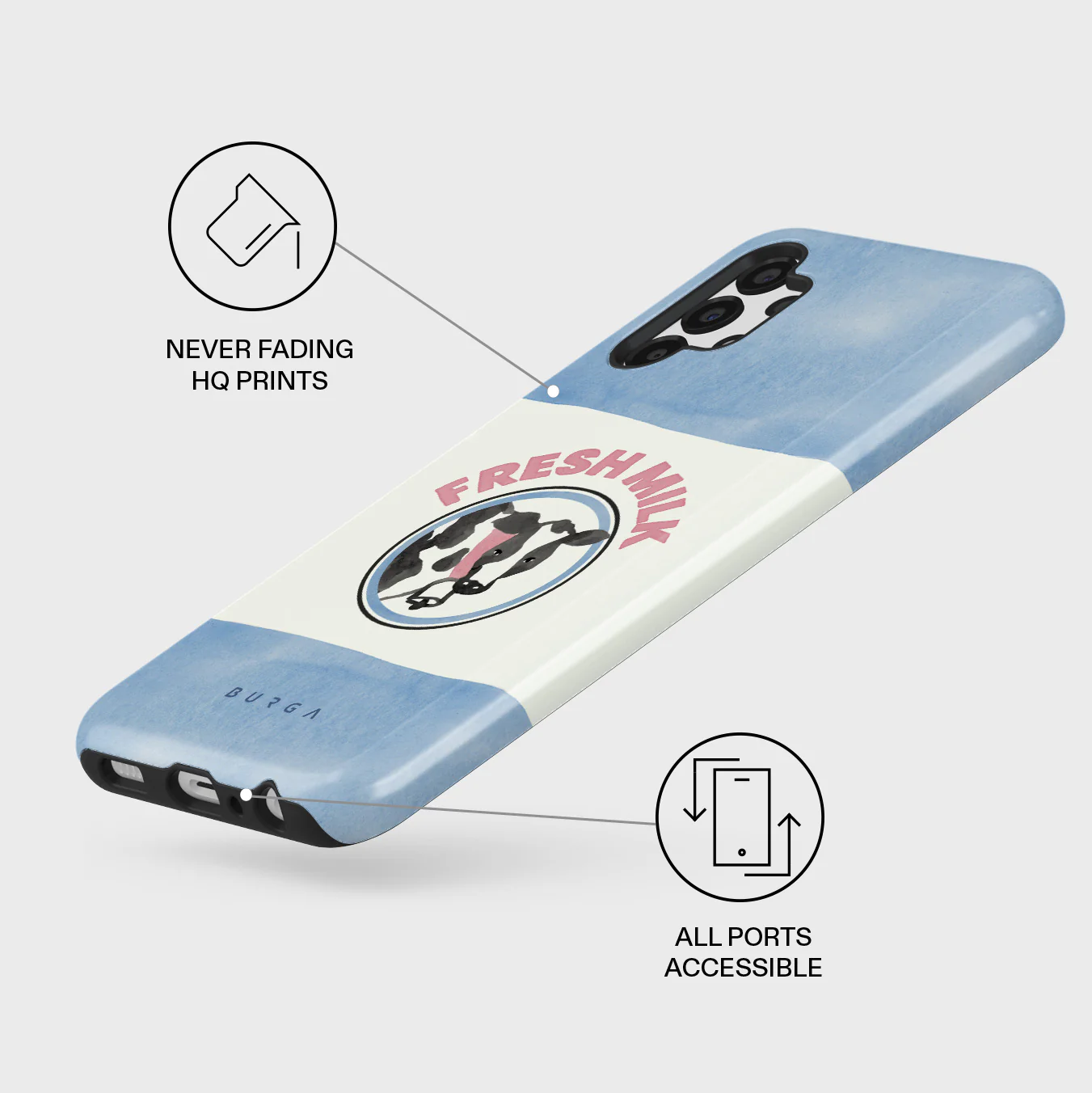 Milkshake - Samsung Galaxy A13 4G Case - Image 3