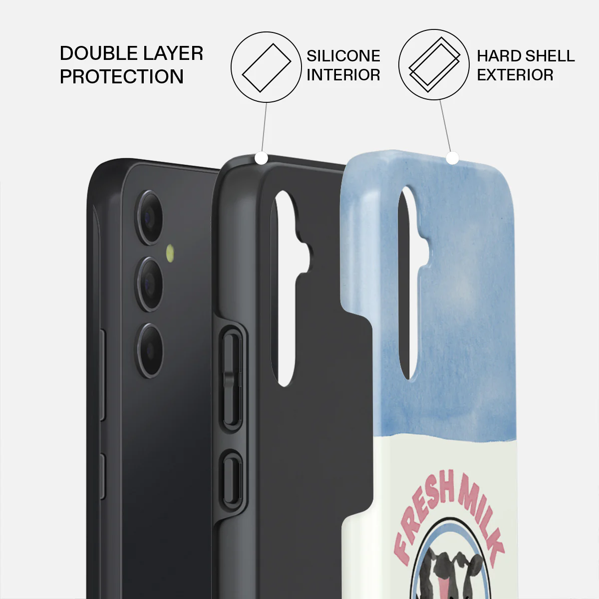 Milkshake - Samsung Galaxy A34 Case - Image 2
