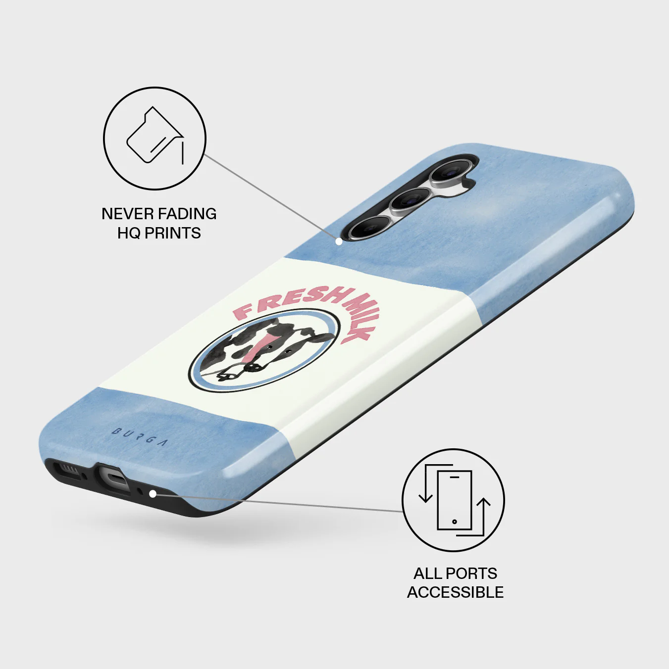 Milkshake - Samsung Galaxy A54 Case - Image 3