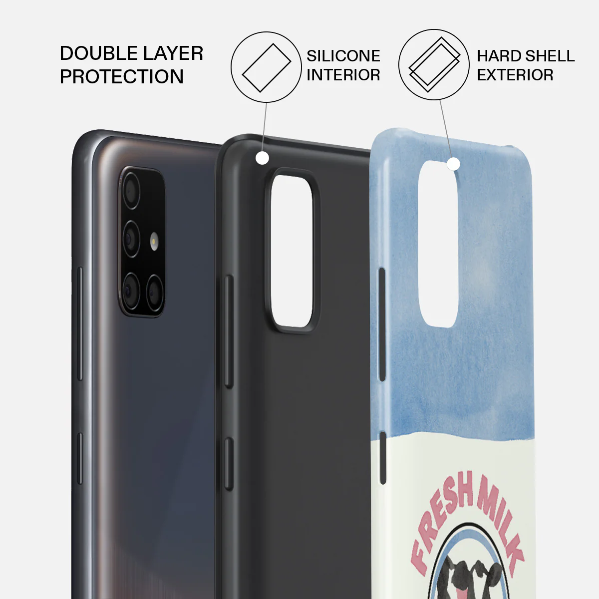 Milkshake - Samsung Galaxy A71 4G Case - Image 2