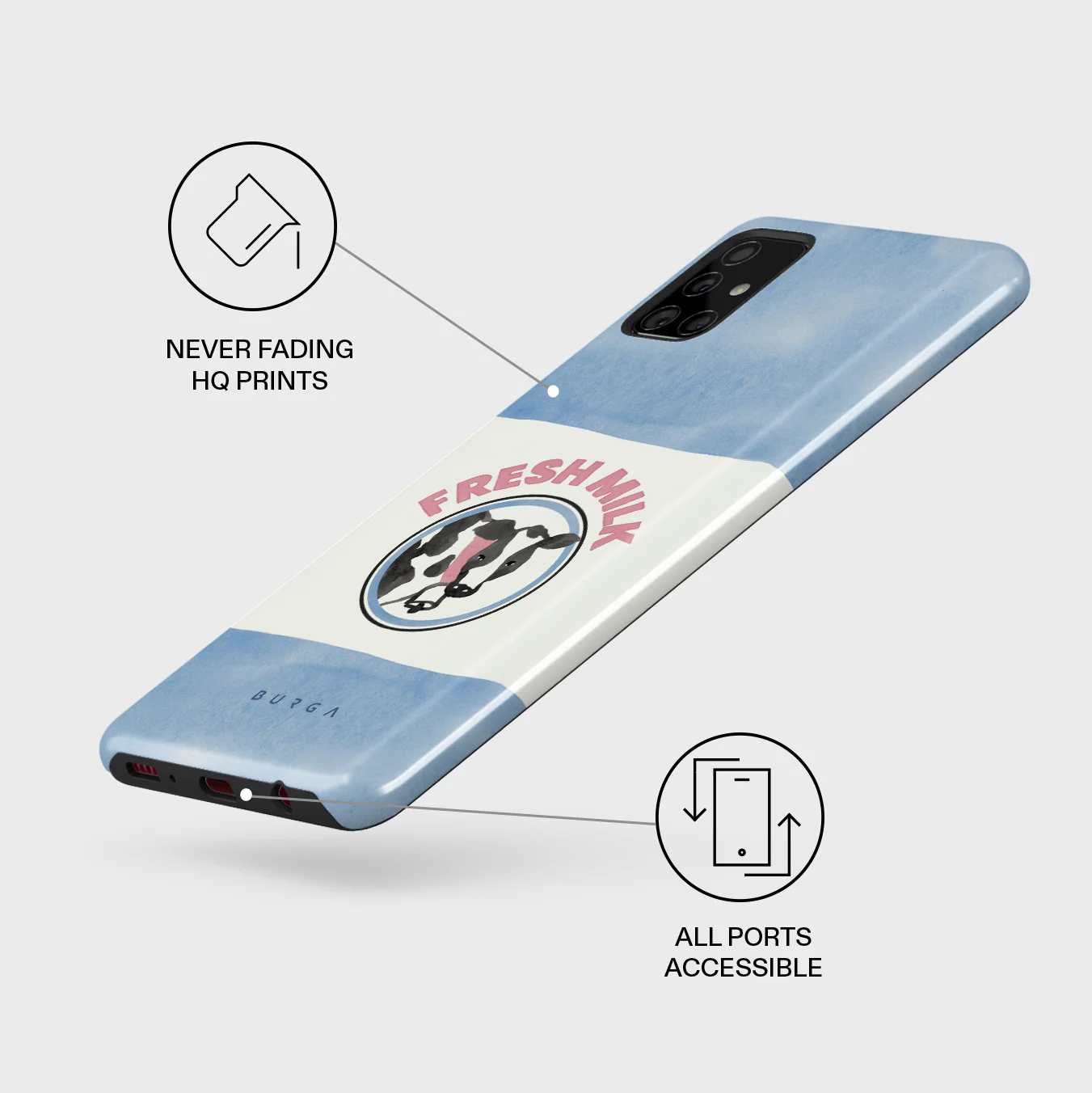 Milkshake - Samsung Galaxy A71 4G Case - Image 3