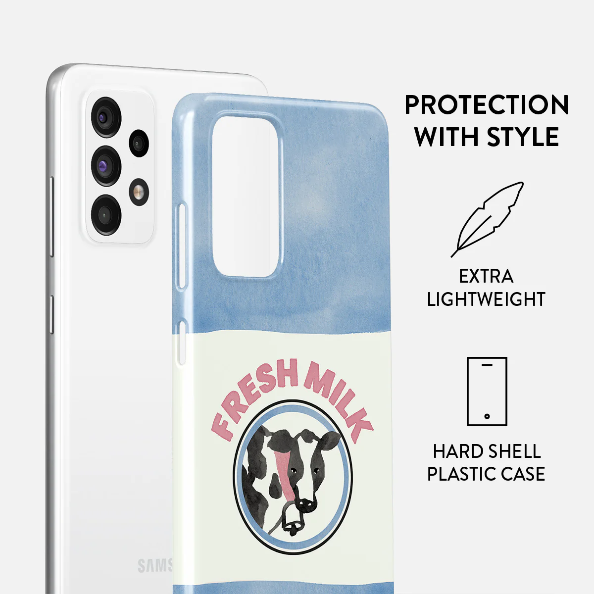 Milkshake - Samsung Galaxy A72 4G / 5G Case - Image 2