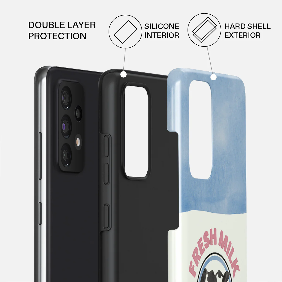 Milkshake - Samsung Galaxy A72 4G / 5G Case - Image 6