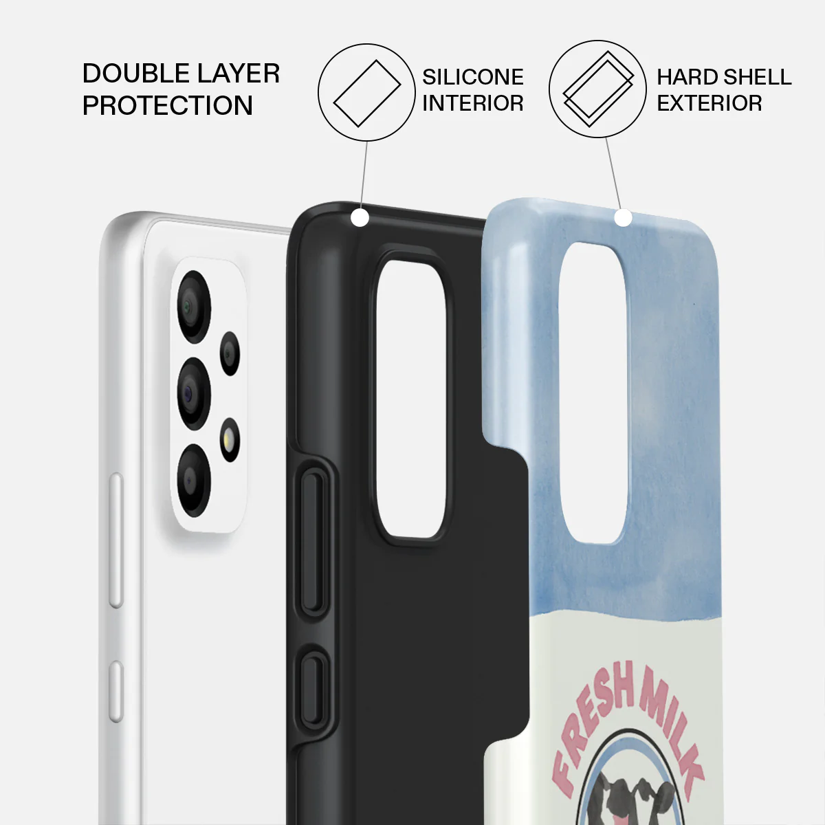 Milkshake - Samsung Galaxy A73 Case - Image 2