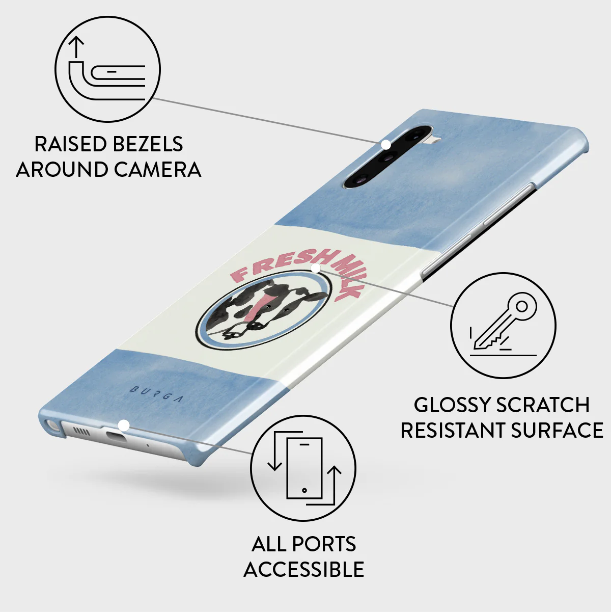 Milkshake - Samsung Galaxy Note 10 Case - Image 3