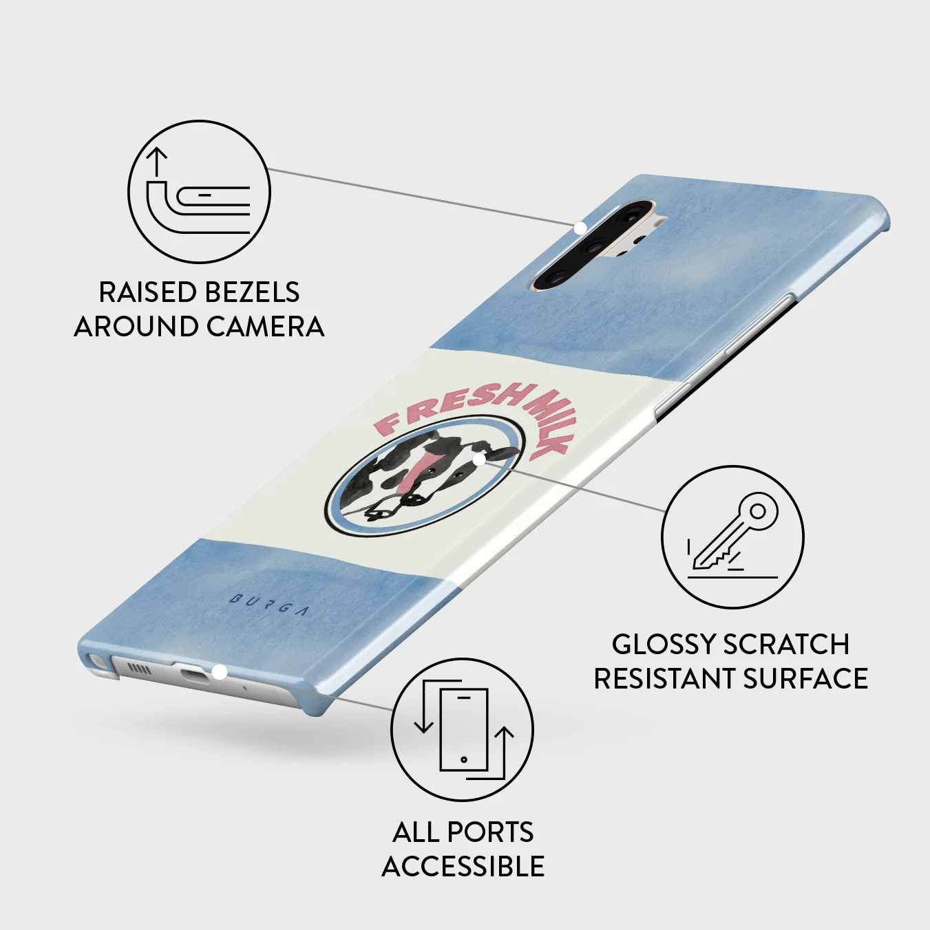 Milkshake - Samsung Galaxy Note 10 Plus Case - Image 3
