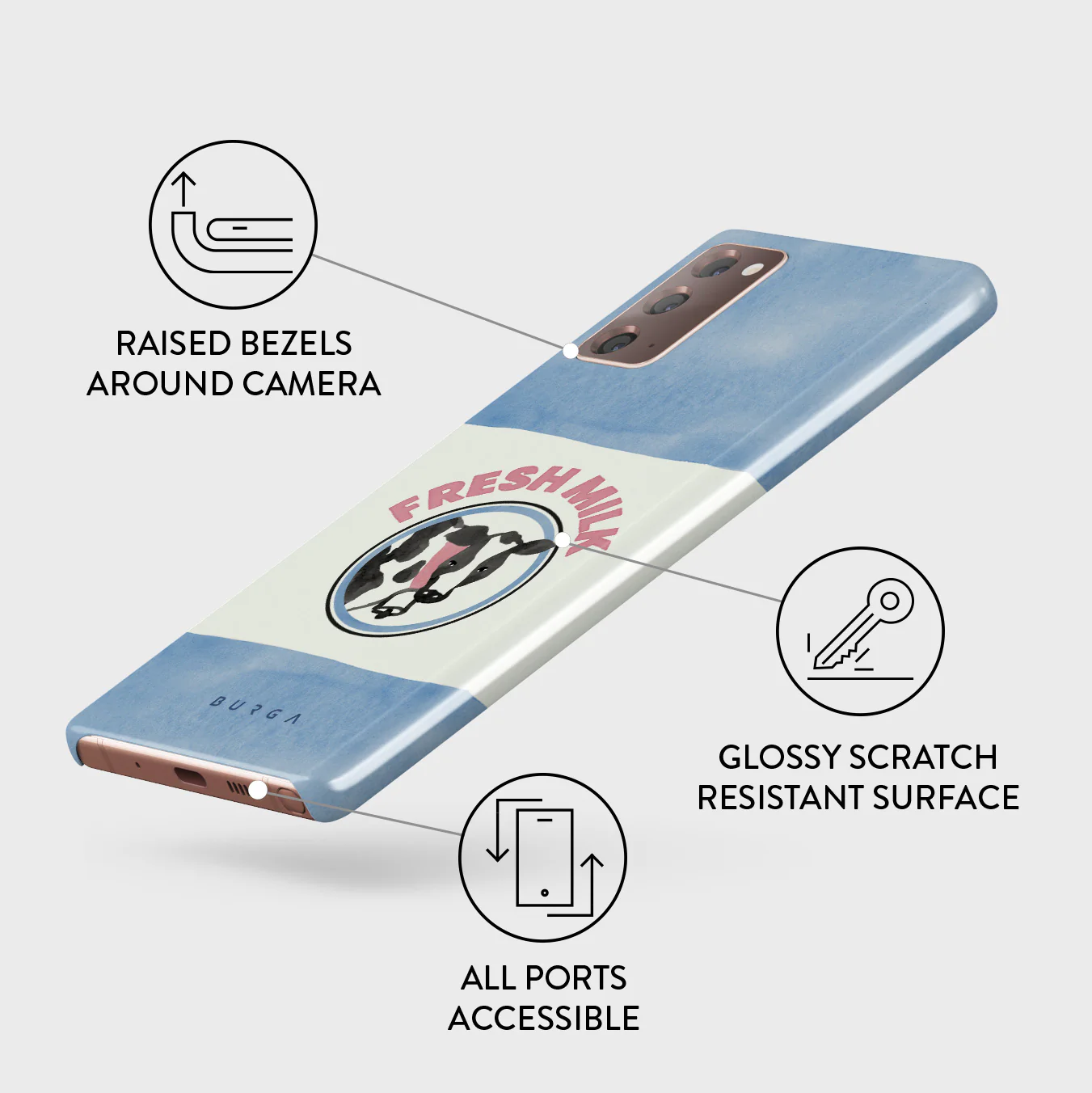 Milkshake - Samsung Galaxy Note 20 4G / 5G Case - Image 3