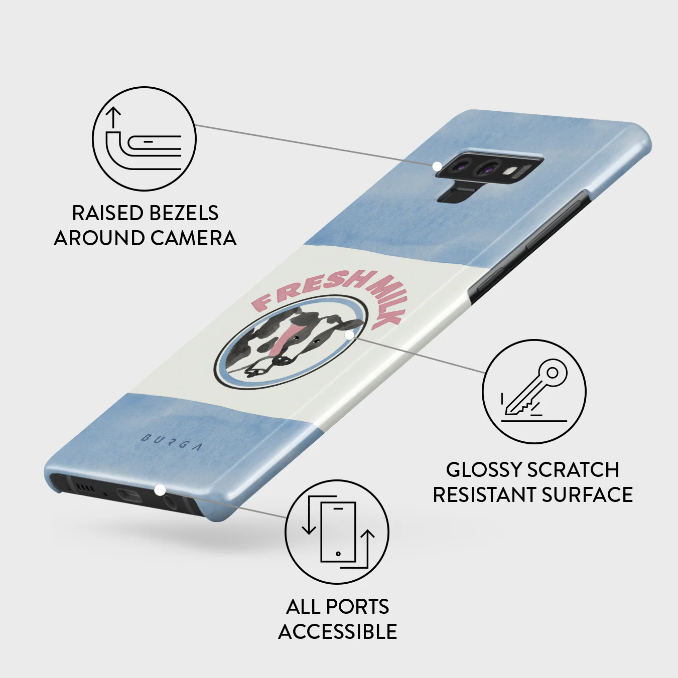 Milkshake - Samsung Galaxy Note 9 Case - Image 3