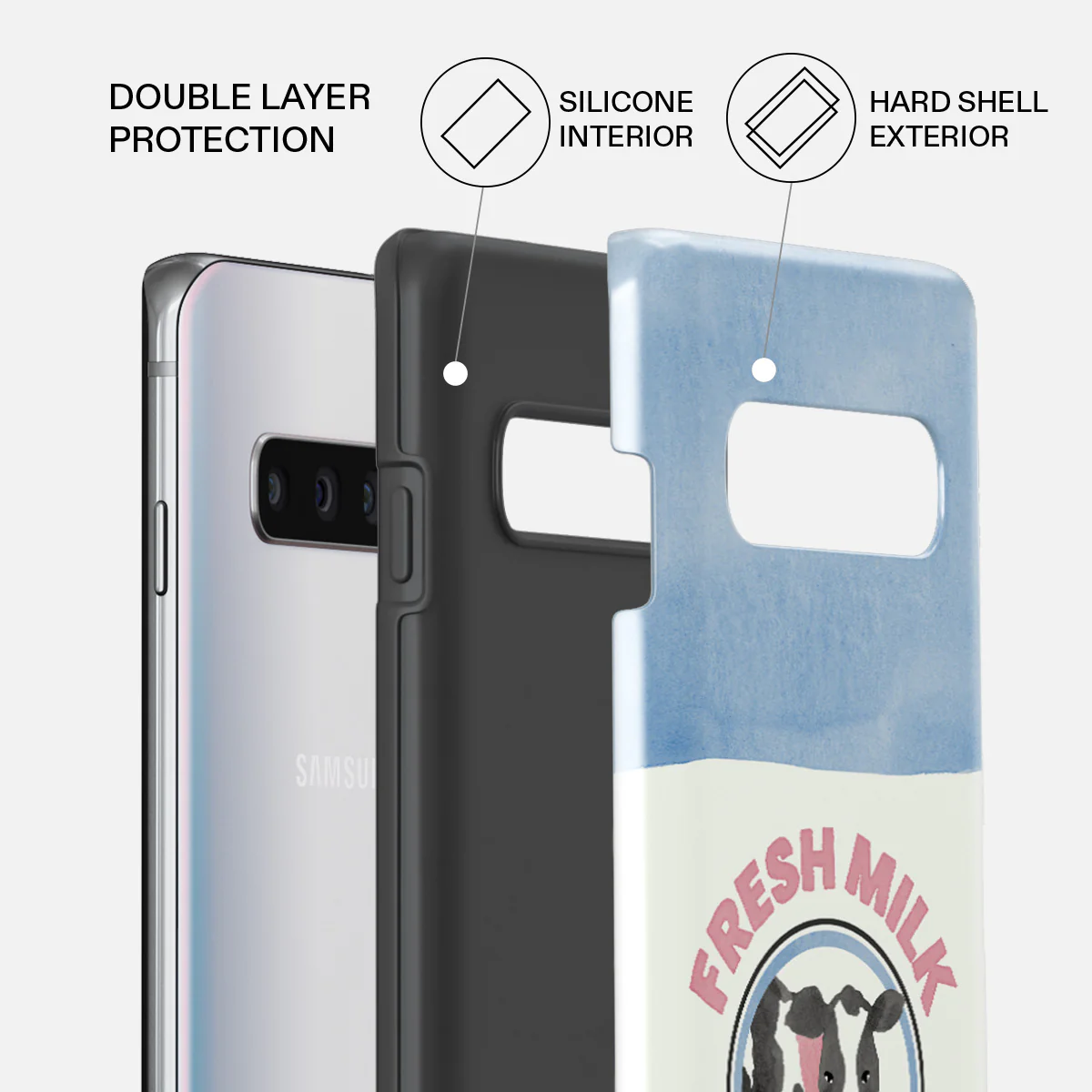 Milkshake - Samsung Galaxy S10 4G Case - Image 2