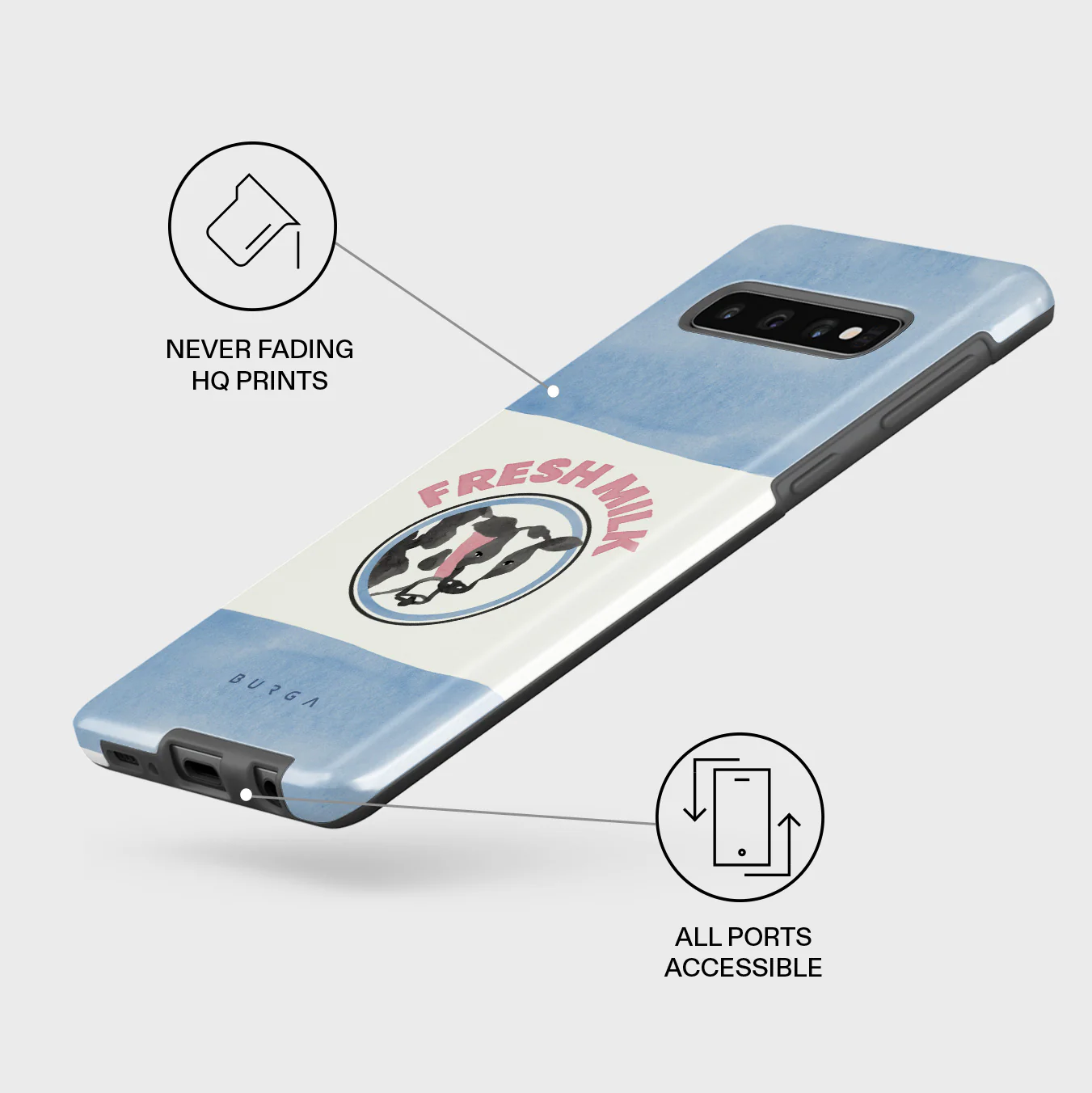 Milkshake - Samsung Galaxy S10 4G Case - Image 3