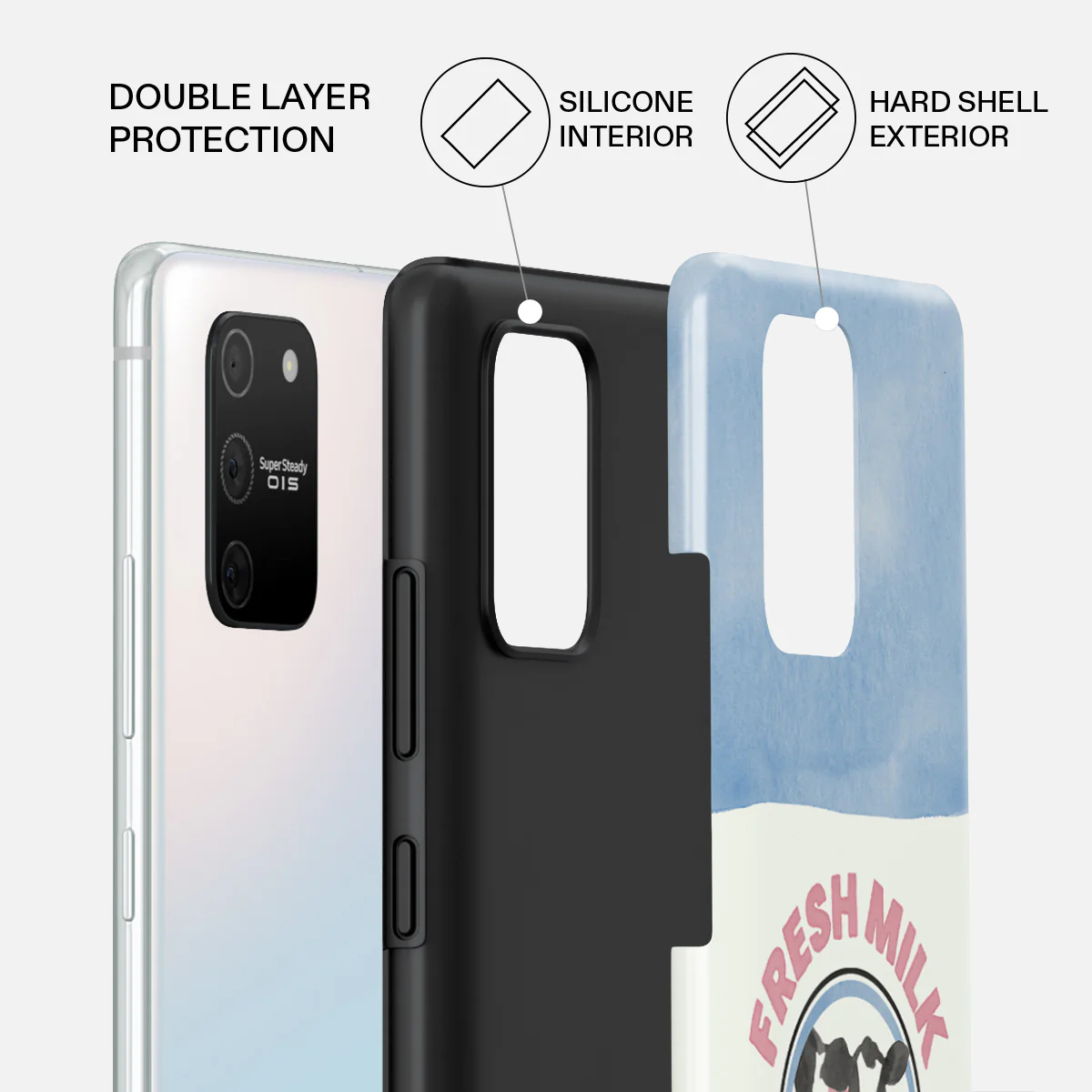 Milkshake - Samsung Galaxy S10 Lite Case - Image 2